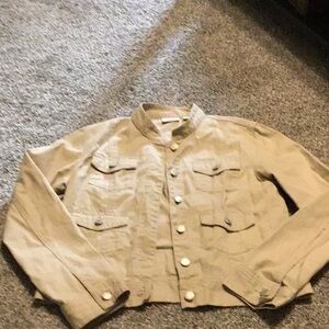 Cato girls tan jacket blazer, size 16